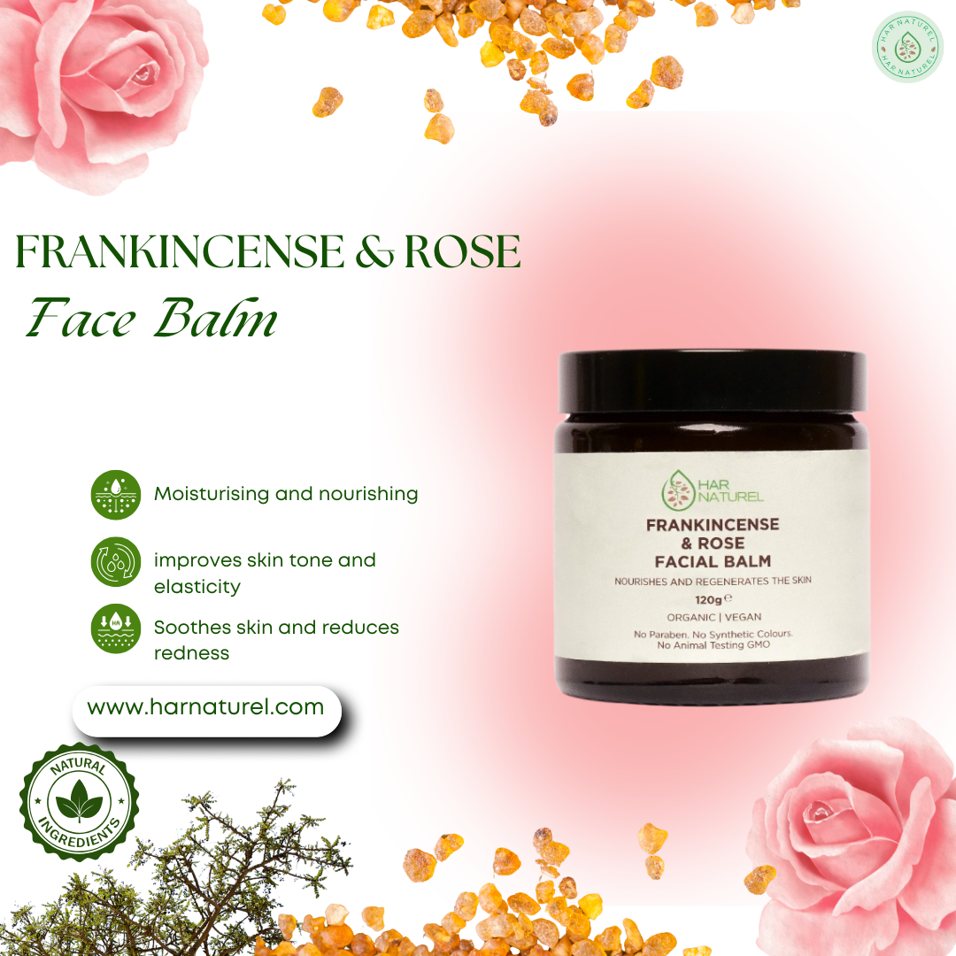 Frankincense & Rose Anti-Aging Facial Balm