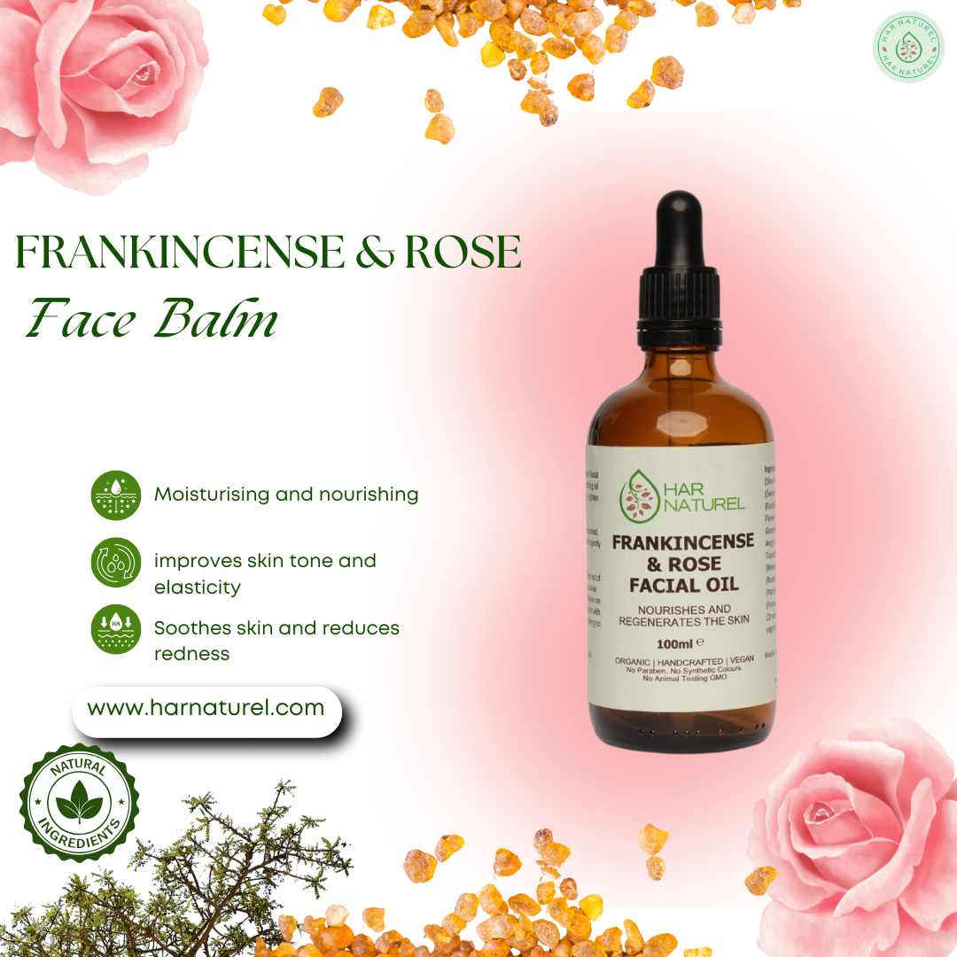Frankincense & Rose Anti-Aging Facial Oil