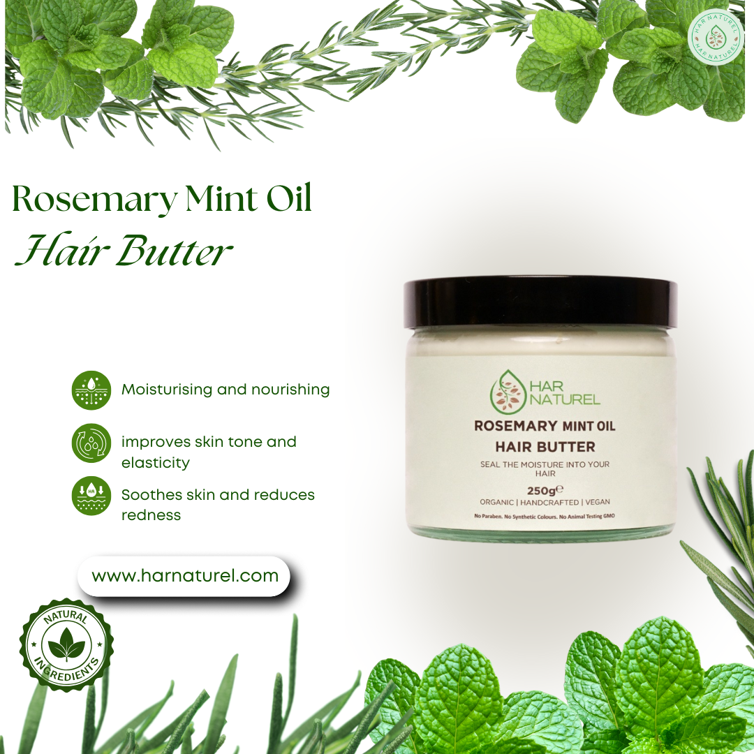 Rosemary Mint Oil Hair Butter